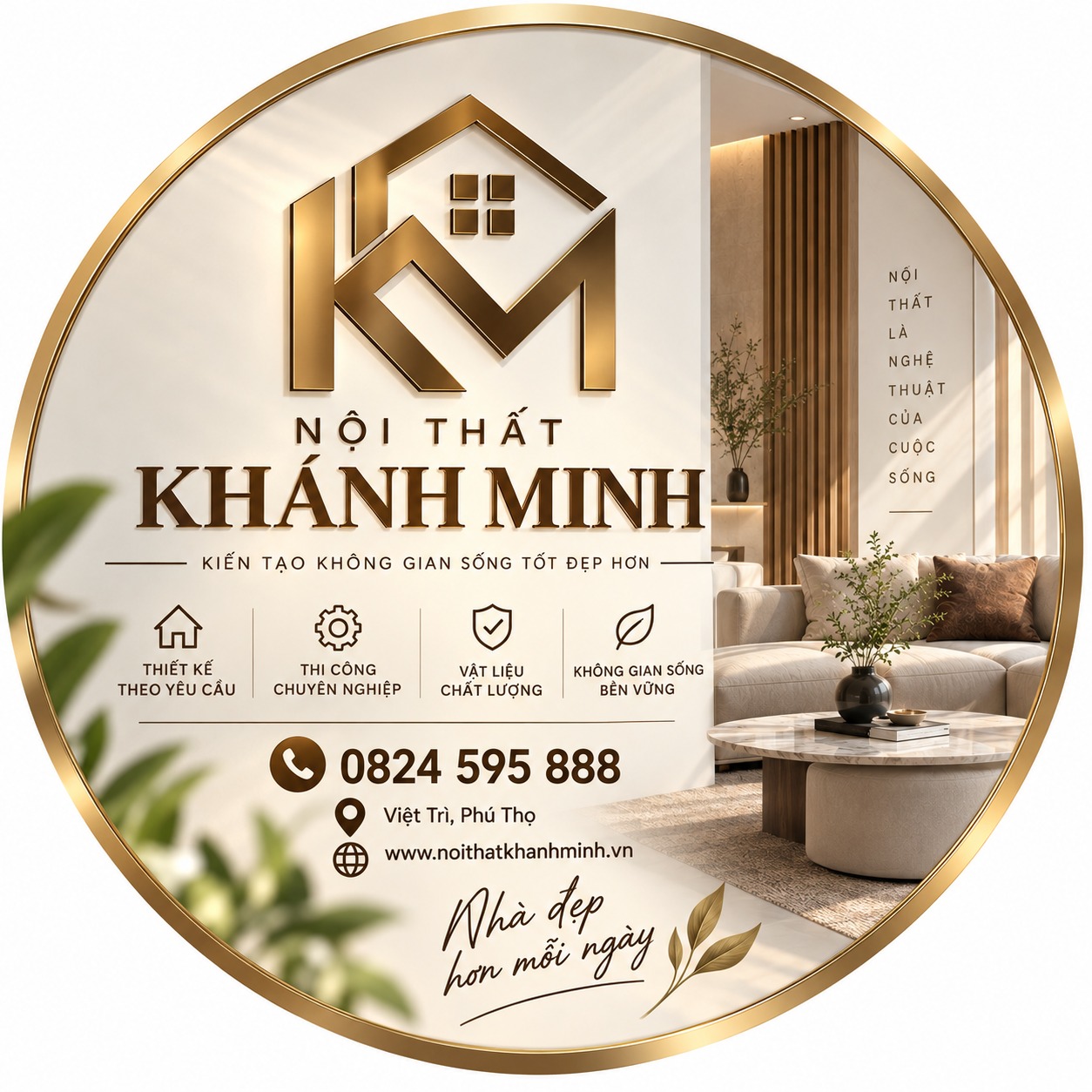 Nội thất Khánh Minh - nhận diện thương hiệu